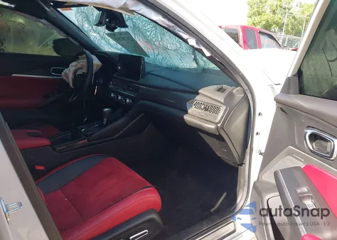 2025 Acura Integra A-Spec Technology из США, поврежденный, VIN 19UDE4H64SA001704